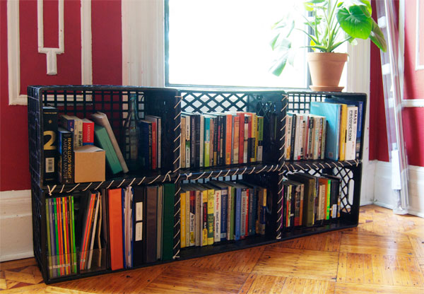 Too Broke For Ikea How To Make Furniture Out Of Milk Crates